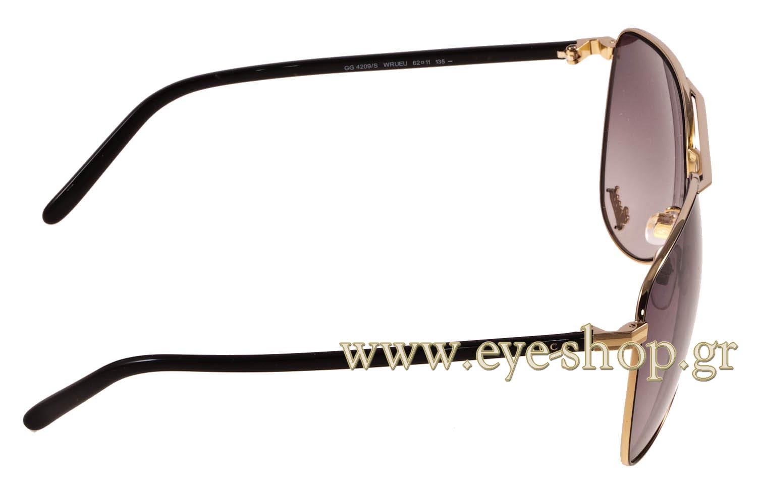 Gucci 4209 Wrueu 62 Sunglasses Unisex Eyeshop