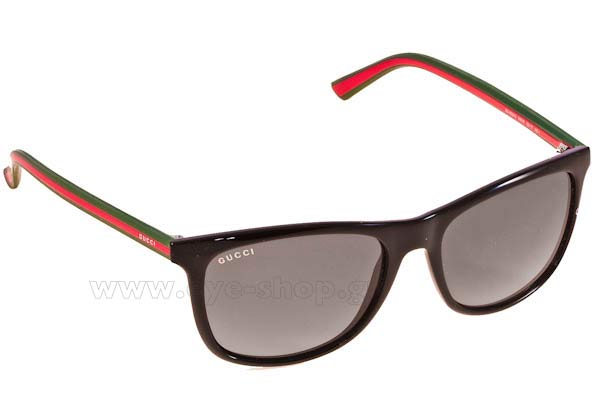 Sunglasses Gucci GG 1055s 51NVK BKGRNRED (GREY SF)