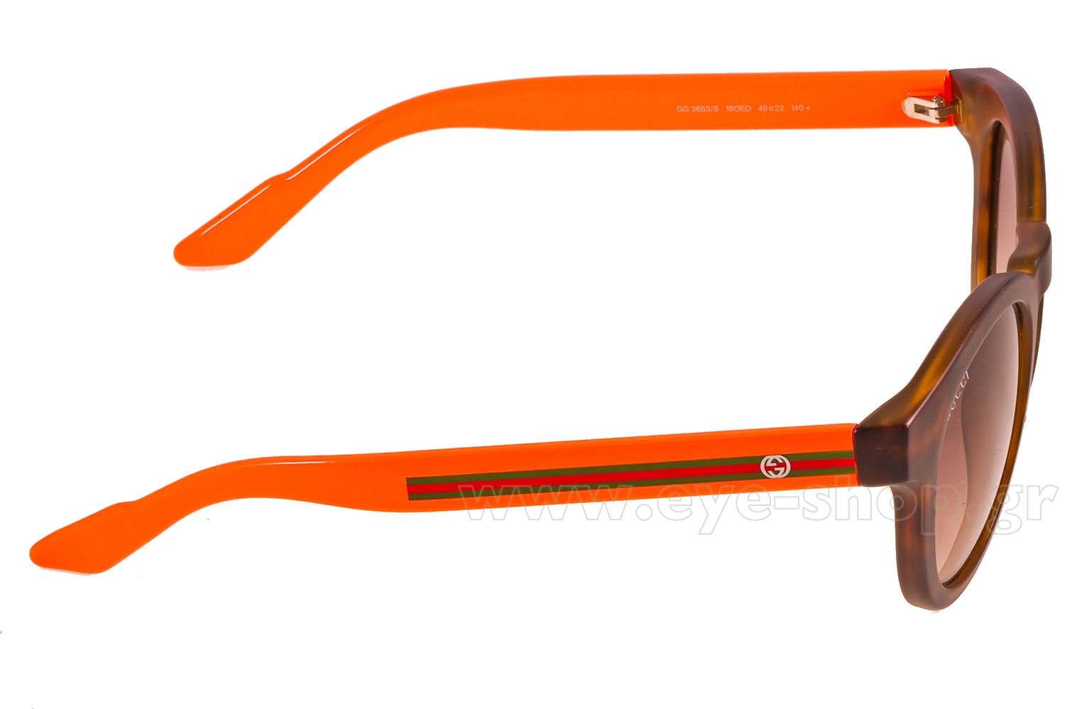 Gucci sunglasses 3653/S GUCCI GG 3653S 18OED HVORNGFLU 49 | SUNGLASSES Unisex EyeShop main image 2