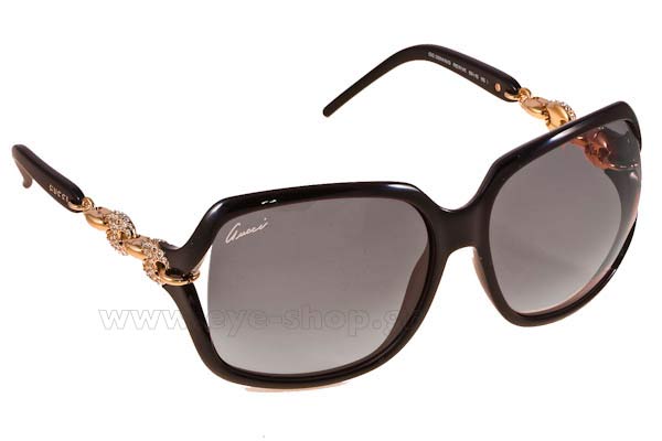 Sunglasses Gucci GG 3584NS BLCK REW VK 	GOLD (GREY SF)