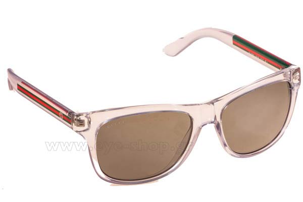 Sunglasses Gucci GG 3709S CRA3C 	CRYSTAL (BLACK FL)