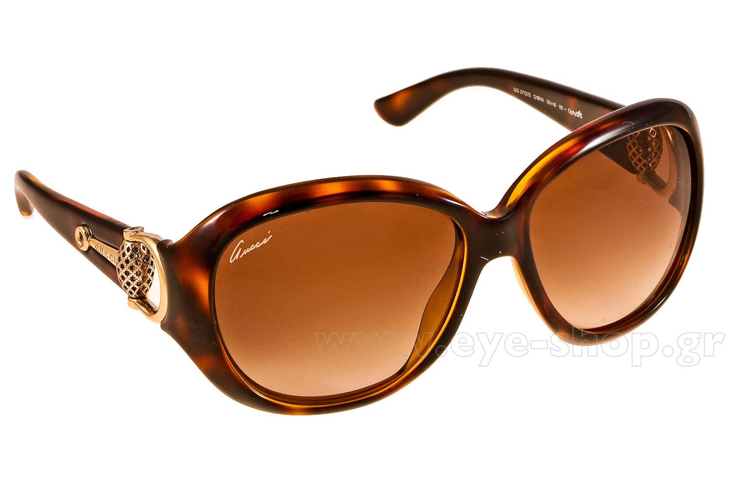 GUCCI GG 3712S Q18HA CHOC HAVN 59 | SUNGLASSES Women EyeShop display picture 1
