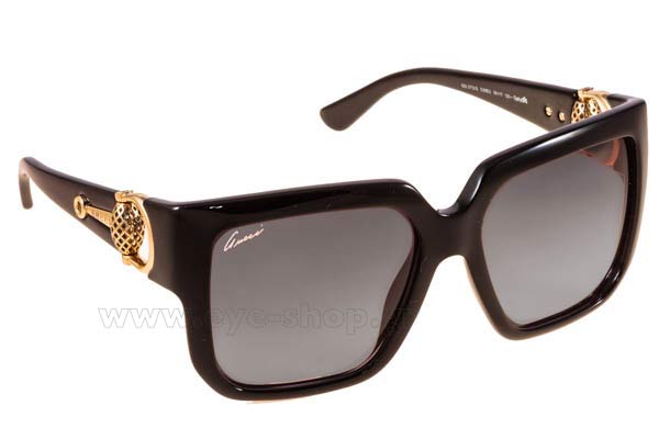 Sunglasses Gucci GG 3713S D28  (EU) 	SHN BLACK (GREY SF)