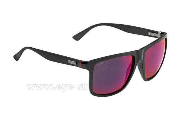 Sunglasses Gucci GG 1075S GVB  (MI)	BLK SHNMT (GREY INFRARED)