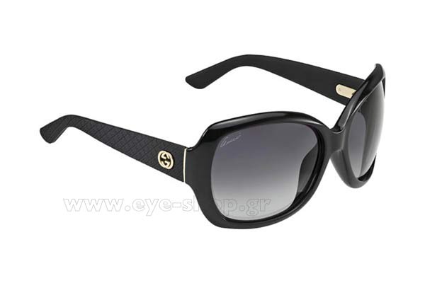 Sunglasses Gucci GG 3715 S INA  (HD)	DMNFBR BK (GREY SF)
