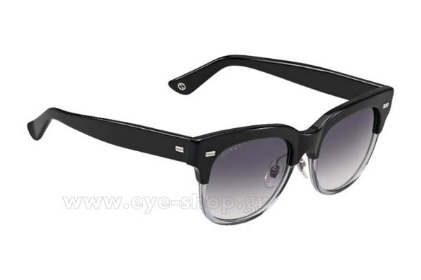 Sunglasses Gucci GG 3744S X9H  (9C)	BK GRY BK (DK GREY SF)