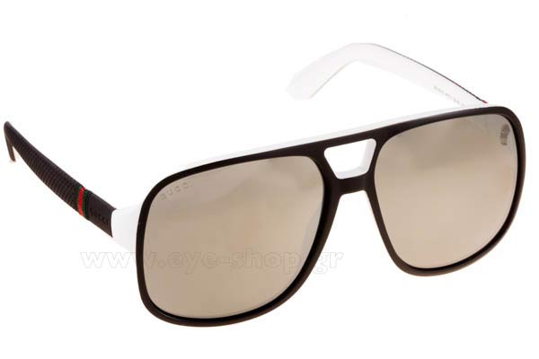 Sunglasses Gucci GG 1115S M1X  (T4)	BLCK WHTE (BLACK FL)