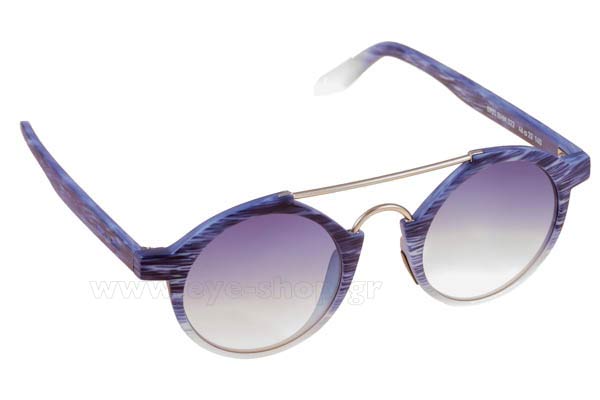Sunglasses Italia Independent I PLASTIK 0920 BHM.022 BLUE FLAT