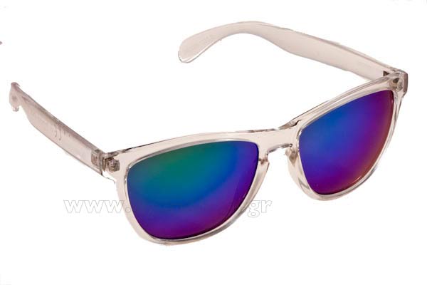 Sunglasses Italian Eyeworks IE2148 Trans GreenMirror