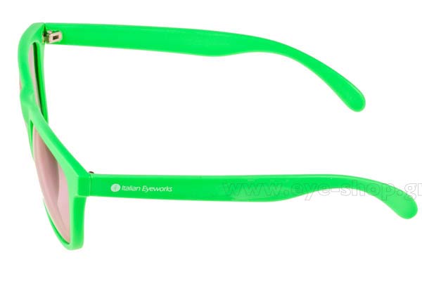 Italian Eyeworks model IE2148 color Mgreen - Green Mirror