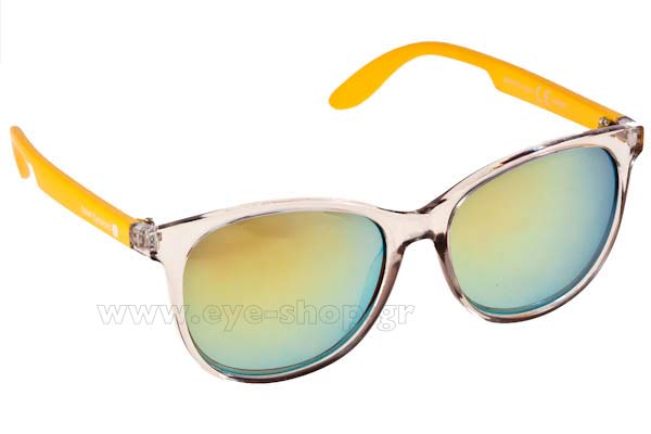 Sunglasses Italian Eyeworks IE2172 TransYellow GreenMirror