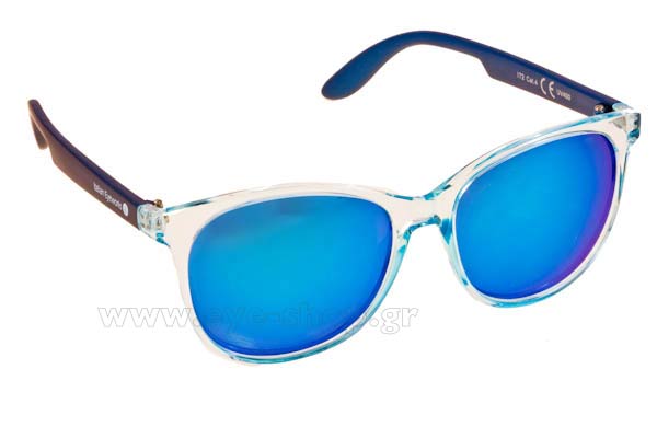 Sunglasses Italian Eyeworks IE2172 TransBlue BlueMirror