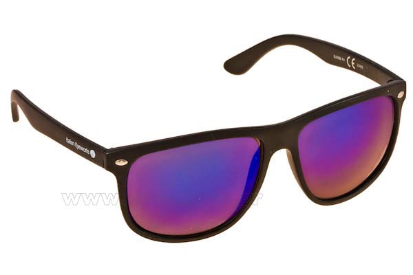 Sunglasses Italian Eyeworks IE3068 MatBlack BlueMirror