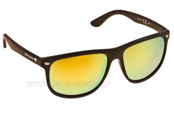 Sunglasses Italian Eyeworks IE3068 MatBlack GoldMirror