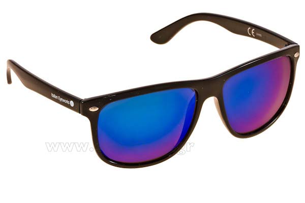 Sunglasses Italian Eyeworks IE3068 Black BlueMirror