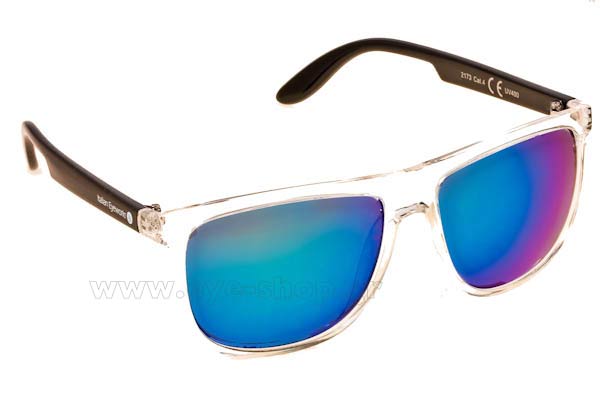 Sunglasses Italian Eyeworks IE2173 TransBlack BlueMirror
