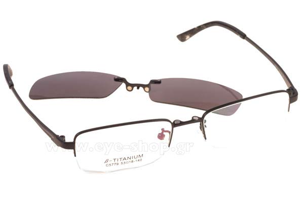 Sunglasses Italian Eyeworks IE5779 Black - Clipon Polarized