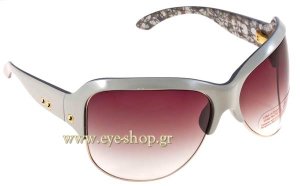 Sunglasses Jee Vice WITTY JV 34 White Bronze - Bronze Fade