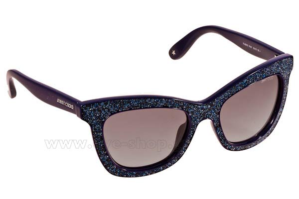 Sunglasses Jimmy Choo FLASHS FIALF Blue Grey