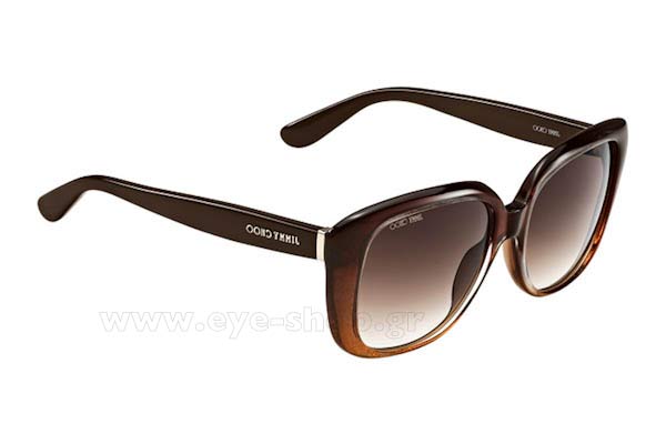 Sunglasses Jimmy Choo LALLY S 2PIFM BRWGL BRW (BROWNVIOLET SF)