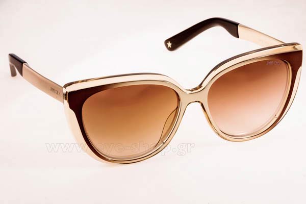 Sunglasses Jimmy Choo CINDY 1M1QH 	HNYBW GD (BROWN MS GLD)