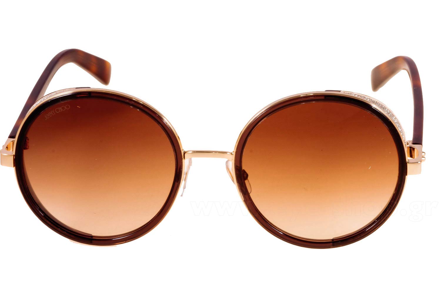 JIMMY CHOO サングラス　ANDIE/S 7QJ6　ブラウンレンズ Amazon.com: Jimmy Choo Womens Andie/N/S Gold/Beige/Glitter