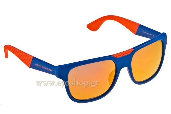 Sunglasses Marc By Marc Jacobs MMJ 357S 642UW matte blue orange