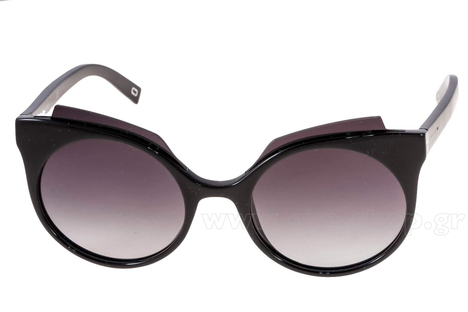Marc Jacobs MARC 105/S Round Sunglasses New MARC JACOBS Sunglasses MARC 105/S C. D289O Black with  main image 2