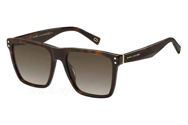 Sunglasses Marc Jacobs MARC 119 S ZY1HA 	HAVN MED (BRWN SF)