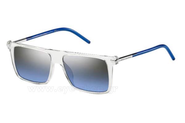 Sunglasses Marc Jacobs MARC 46 S TMD (I5) CRY BLUE (GRYBL SIL SP GR)
