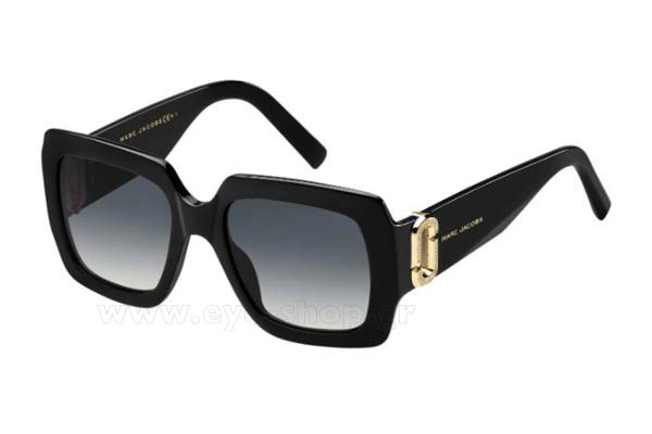 Sunglasses Marc Jacobs MARC 179 S 807 (9O) BLACK (DARK GREY SF)