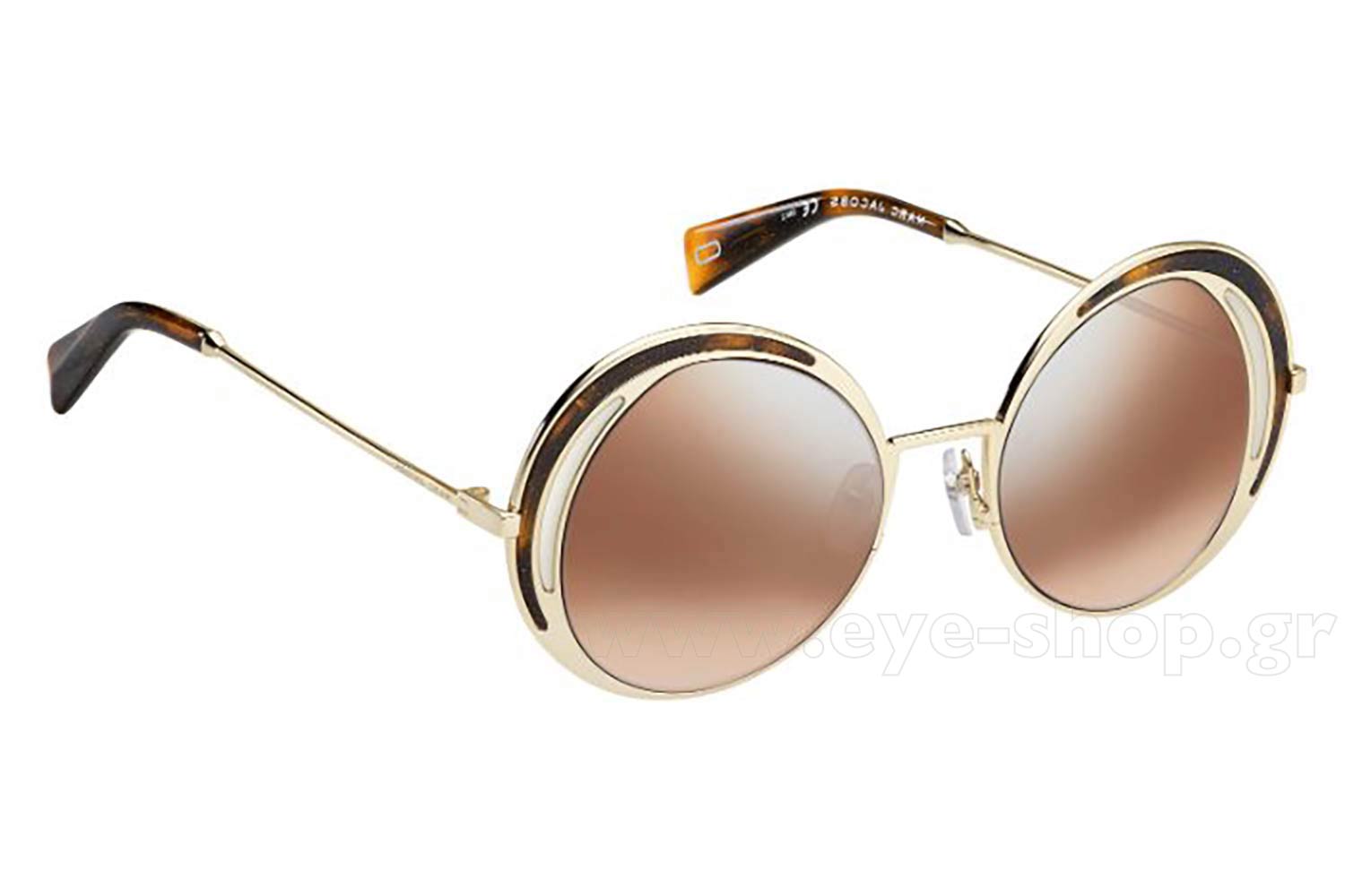 NEW MARC JACOBS SUNGLASSES GOLD WOMEN EYEWEAR MARC JACOBS MARC 686/S 0RHL 9O Sunglasses Marc Jacobs Marc 496/S Gold main image 3