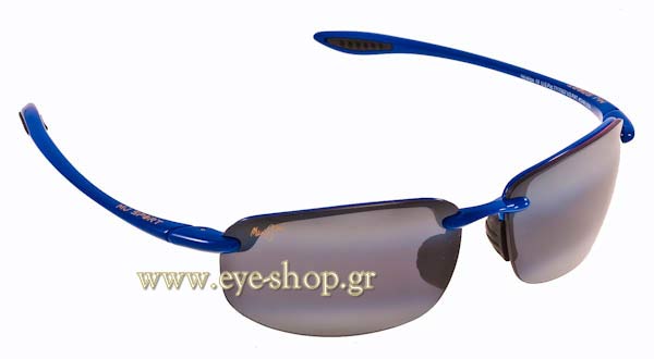 Sunglasses Maui Jim HOOKIPA 407-294 - Gray double gradient mirror Polarized Plus2