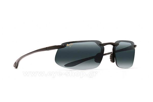 Sunglasses Maui Jim KANAHA 409-02 - Gray double gradient mirror Polarized Plus2