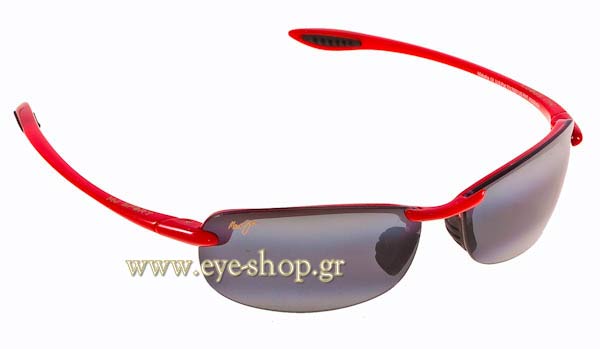Sunglasses Maui Jim MAKAHA 405-187 - Gray double gradient mirror Polarized Plus2