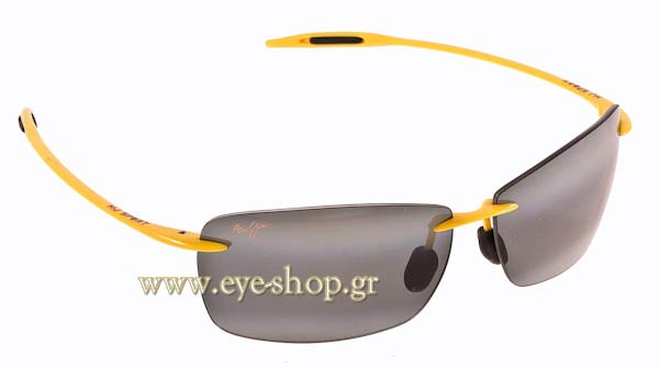 Sunglasses Maui Jim BREAKWALL 422-294 - Gray double gradient mirror Polarized Plus2