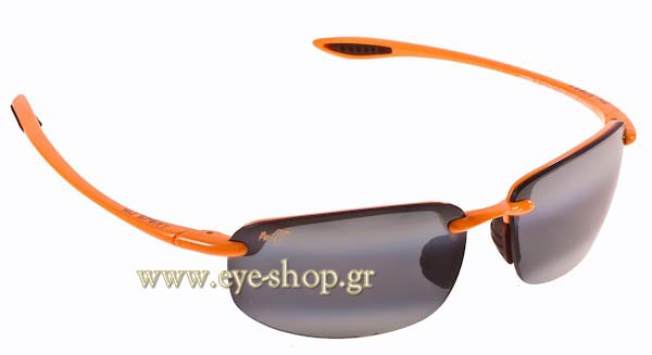 Sunglasses Maui Jim HOOKIPA 407-151 - Gray double gradient mirror Polarized Plus2