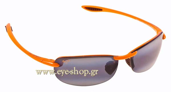 Sunglasses Maui Jim MAKAHA 405-151 - Gray double gradient mirror Polarized Plus2
