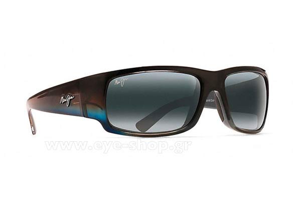 Sunglasses Maui Jim WORLD CUP 266-03F-Gray double gradient mirror Polarized Plus2