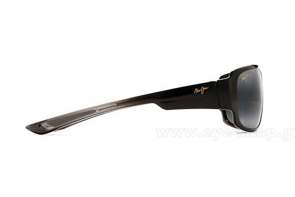 Maui Jim model BAMBOO FOREST color 415-02J - MauiPure Gray double gradient mirror Polarized Plus2