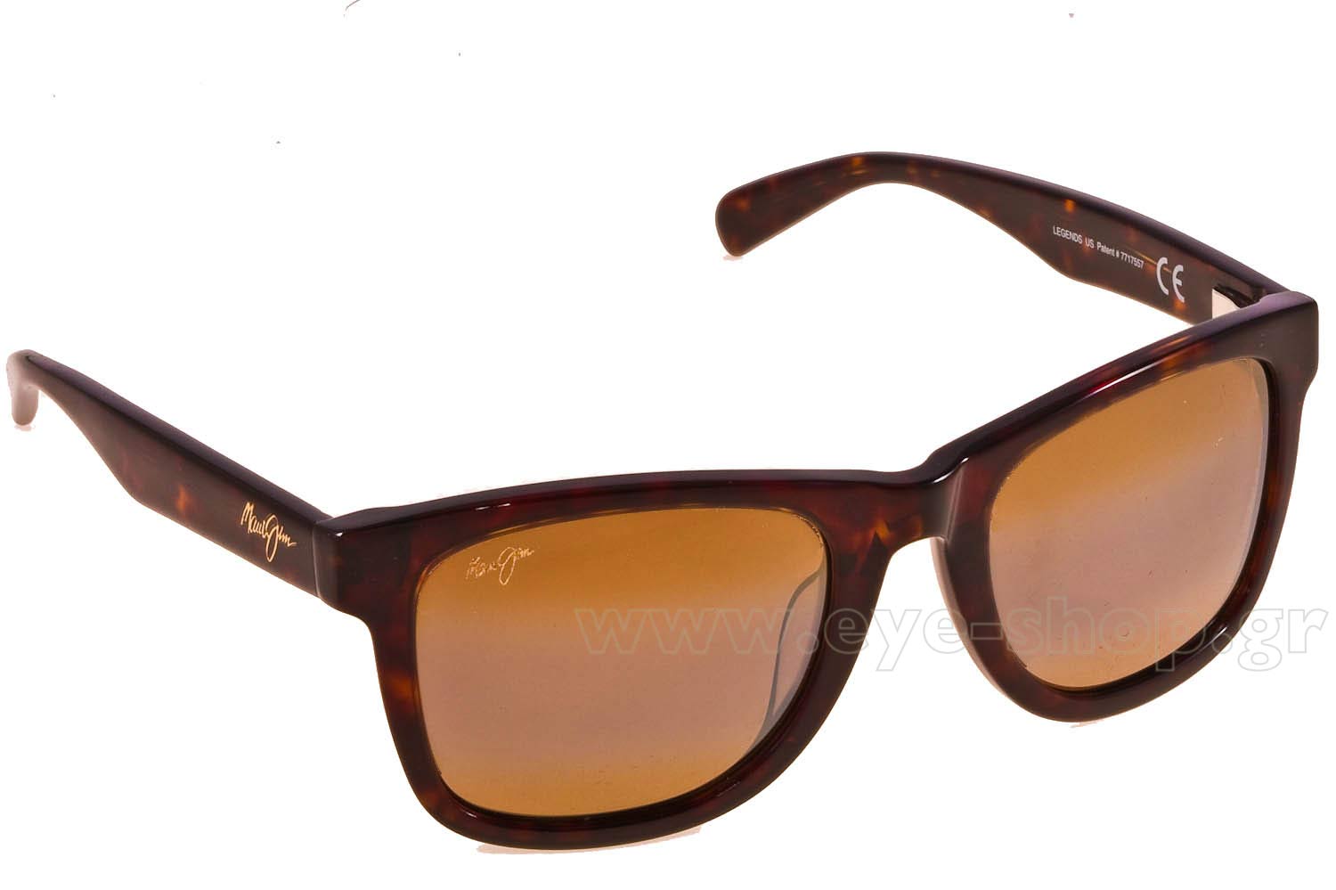 Maui Jim Legends Maui Jim Legends MP-BG Tortoise Sunglasses MJ293-10 main image 2