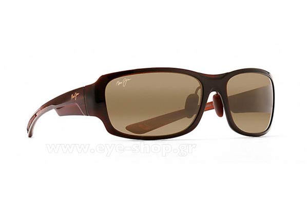 Sunglasses Maui Jim BAMBOO FOREST H415-26B - MauiPure Brown double gradient mirror Polarized Plus2
