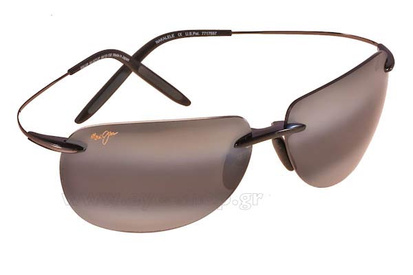 Sunglasses Maui Jim NAKALELE 527-02 - MauiPure Polarized Plus2 - Titanium