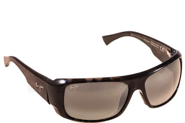 Sunglasses Maui Jim FIVE CAVES MJ283-11T Krystal Gray gradient Polarized Plus2