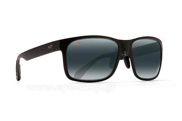 Sunglasses Maui Jim RED SANDS 432-2M Black - Grey