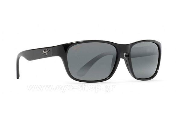 Sunglasses Maui Jim MIXED PLATE 721-02 Grey Grey Superthin Glass  Polarized plus