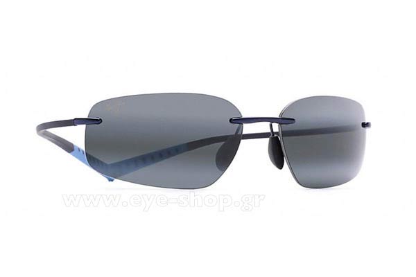 Sunglasses Maui Jim KUPUNA 724-06 - Maui Brilliant Polarized Plus2 - Blue Grey