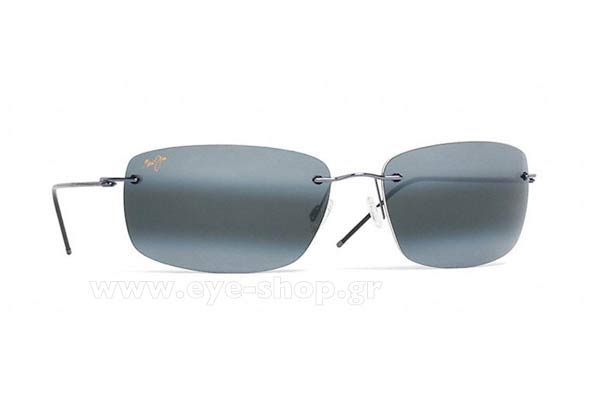 Sunglasses Maui Jim FRIGATE 716-06 - MauiPure Gray double gradient mirror Polarized Plus2