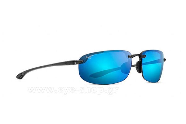 Sunglasses Maui Jim HOOKIPA B407-11 Smoke Grey Blue Hawaii Polarized Plus2