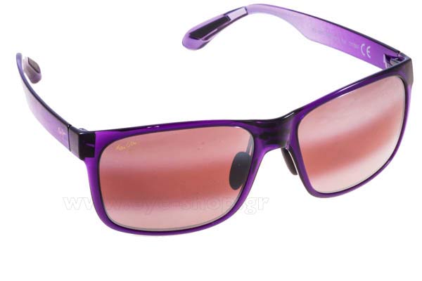 Sunglasses Maui Jim RED SANDS 432-28C Purple Maui Pure Rose